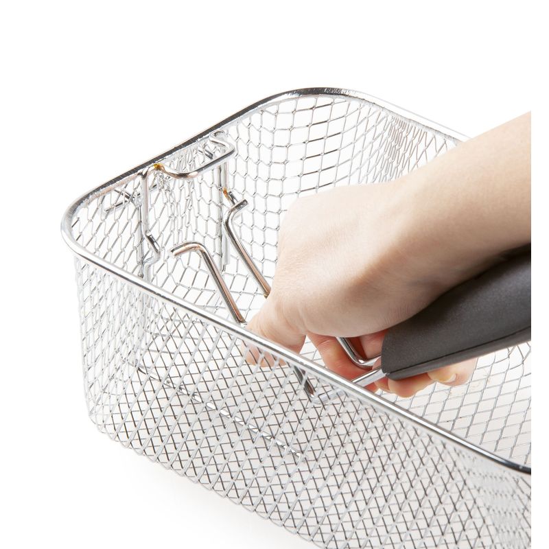 Electronice si Electrocasnice - Electrocasnice bucatarie - Aparate de gatit & desert - Friteuze - Friteuza electrica Domo DO535FR, Capacitate 3 l, Putere 2200 W - Infinity.ro