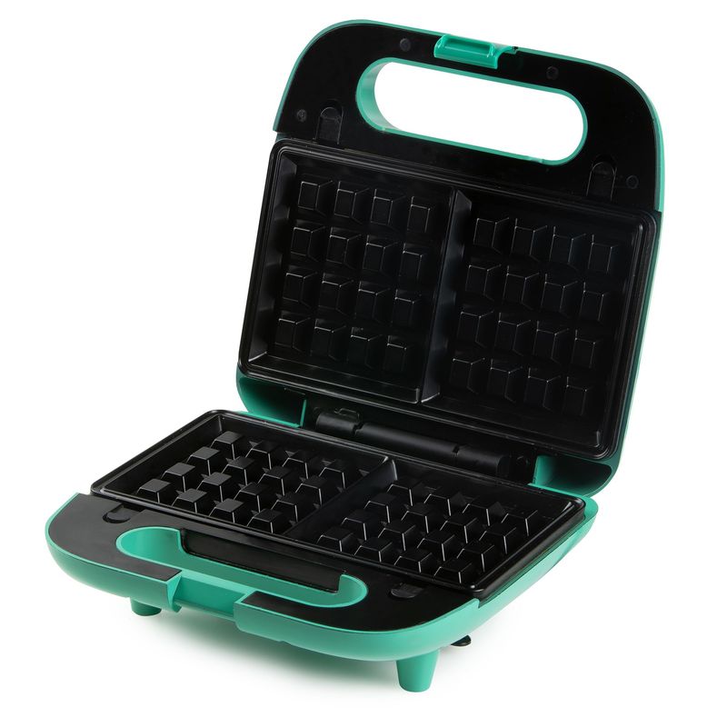 Electronice si Electrocasnice - Electrocasnice bucatarie - Preparare paine - Sandwich-maker - Sandwich maker multifunctional 5 in 1 Domo Snack Party DO1109C cu placi interschimbabile, 750 W - Infinity.ro