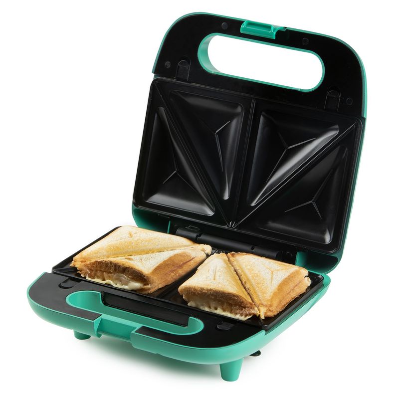 Electronice si Electrocasnice - Electrocasnice bucatarie - Preparare paine - Sandwich-maker - Sandwich maker multifunctional 5 in 1 Domo Snack Party DO1109C cu placi interschimbabile, 750 W - Infinity.ro