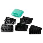 Electronice si Electrocasnice - Electrocasnice bucatarie - Preparare paine - Sandwich-maker - Sandwich maker multifunctional 5 in 1 Domo Snack Party DO1109C cu placi interschimbabile, 750 W - Infinity.ro