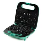 Electronice si Electrocasnice - Electrocasnice bucatarie - Preparare paine - Sandwich-maker - Sandwich maker multifunctional 5 in 1 Domo Snack Party DO1109C cu placi interschimbabile, 750 W - Infinity.ro