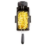 Electronice si Electrocasnice - Electrocasnice bucatarie - Aparate de gatit & desert - Friteuze - Friteuza electrica Domo DO535FR, Capacitate 3 l, Putere 2200 W - Infinity.ro
