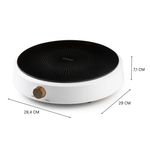 Electronice si Electrocasnice - Aragazuri, cuptoare si hote - Plite incorporabile - Plite cu inductie - Plita cu inductie Domo DO30112IP, 2000W, 9 trepte - Infinity.ro