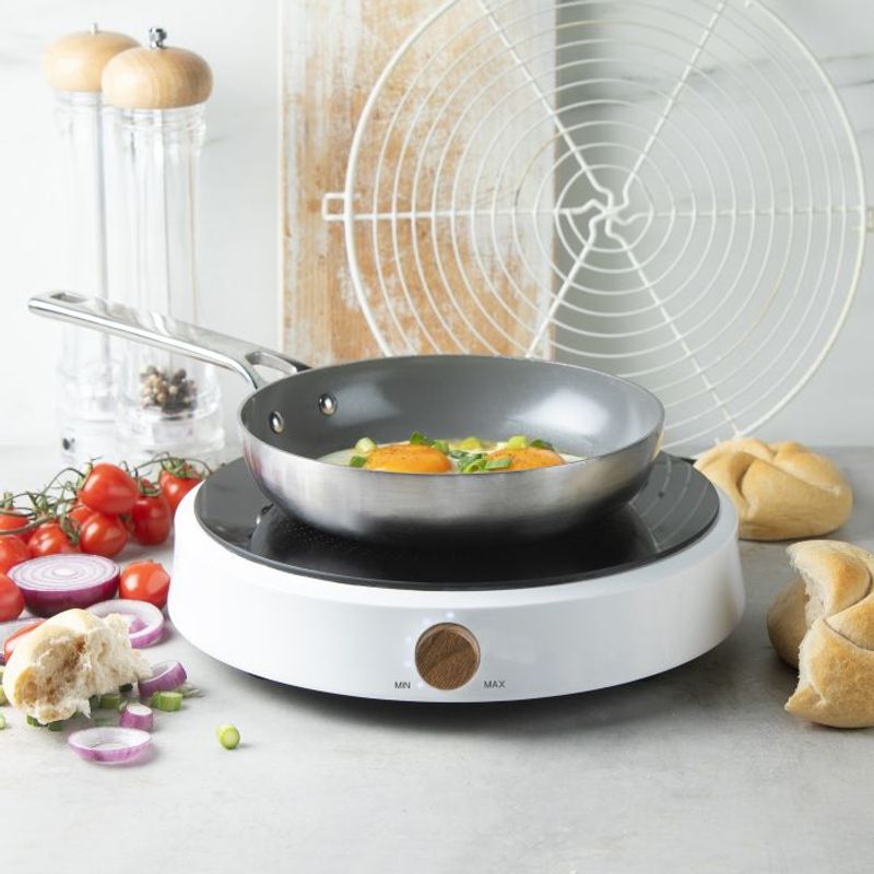 Electronice si Electrocasnice - Aragazuri, cuptoare si hote - Plite incorporabile - Plite cu inductie - Plita cu inductie Domo DO30112IP, 2000W, 9 trepte - Infinity.ro