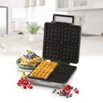 Electronice si Electrocasnice - Electrocasnice bucatarie - Aparate de gatit & desert - Aparate de preparat desert - Aparat pentru gaufre (waffle) Domo DO9250W, 1600 W - Infinity.ro