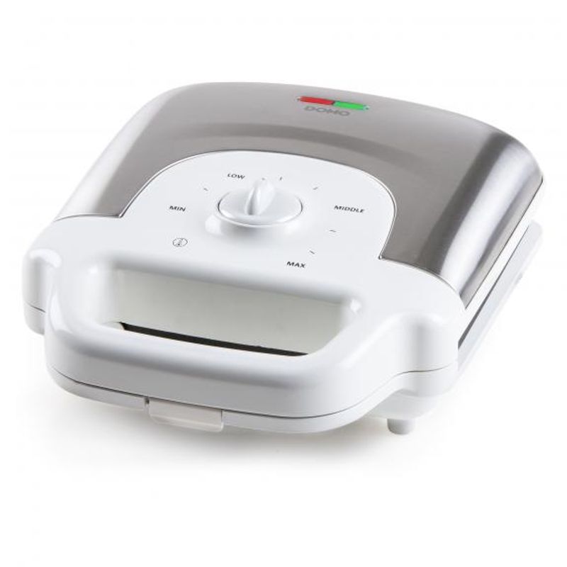 Electronice si Electrocasnice - Electrocasnice bucatarie - Aparate de gatit & desert - Aparate de preparat desert - Aparat pentru gaufre (waffle) Domo DO9222W, 900 W - Infinity.ro