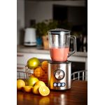 Electronice si Electrocasnice - Electrocasnice bucatarie - Mixere, tocatoare & roboti de bucatarie - Blendere si mini tocatoare - Blender Adler AD 4078, 1700 W, Argintiu - Infinity.ro