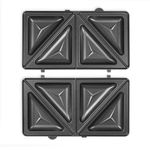 Electronice si Electrocasnice - Electrocasnice bucatarie - Aparate de gatit & desert - Aparate de preparat desert - Aparat pentru gaufre/waffle cu placi interschimbabile pentru sandwich-uri Livoo DOP232 - Infinity.ro