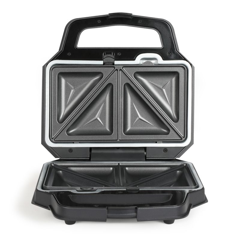 Electronice si Electrocasnice - Electrocasnice bucatarie - Aparate de gatit & desert - Aparate de preparat desert - Aparat pentru gaufre/waffle cu placi interschimbabile pentru sandwich-uri Livoo DOP232 - Infinity.ro