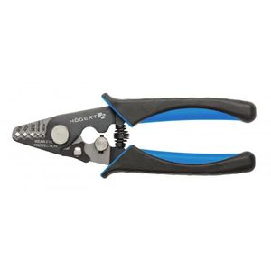 Cleste Dezizolator Fibra Optica 0.2-6mm, 24-10 AWG, Lungime 180mm, Hogert Technik