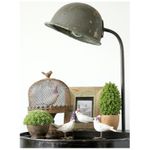 Casa si Gradina - Decoratiuni - Obiecte decorative - Accesorii decorative - Decoratiune Pasare cu Floare, 10 cm, alb - Infinity.ro