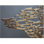 Casa si Gradina - Decoratiuni - Decoratiuni de sezon - Decoratiune metal Copacul Vietii, 60 cm, argintiu metalizat - Infinity.ro