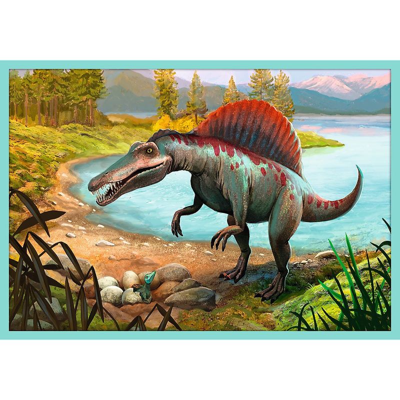 Jucarii, Copii si Bebe - Jucarii si jocuri - Jocuri si puzzle - Puzzle - Puzzle trefl 10in1 lumea dinozaurilor - Infinity.ro