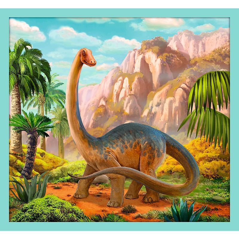 Jucarii, Copii si Bebe - Jucarii si jocuri - Jocuri si puzzle - Puzzle - Puzzle trefl 10in1 lumea dinozaurilor - Infinity.ro