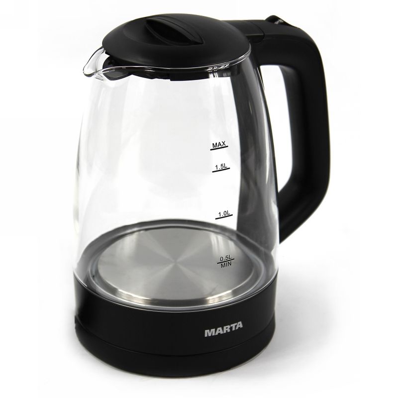 Electronice si Electrocasnice - Electrocasnice bucatarie - Preparare bauturi - Fierbatoare de apa - Fierbator electric MT-1077, Capacitate 1,7 L, 2250 W - Infinity.ro