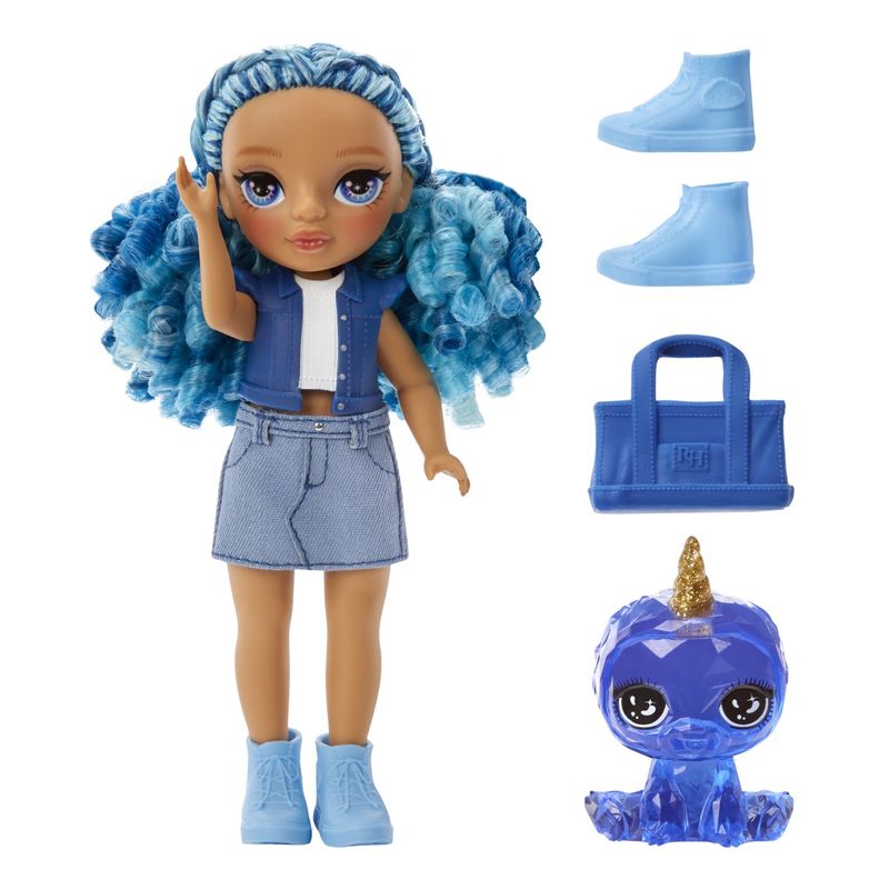 Jucarii, Copii si Bebe - Jucarii si jocuri - Papusi si accesorii - Papusi - Rainbow high littles papusa sapphire bradshaw - Infinity.ro