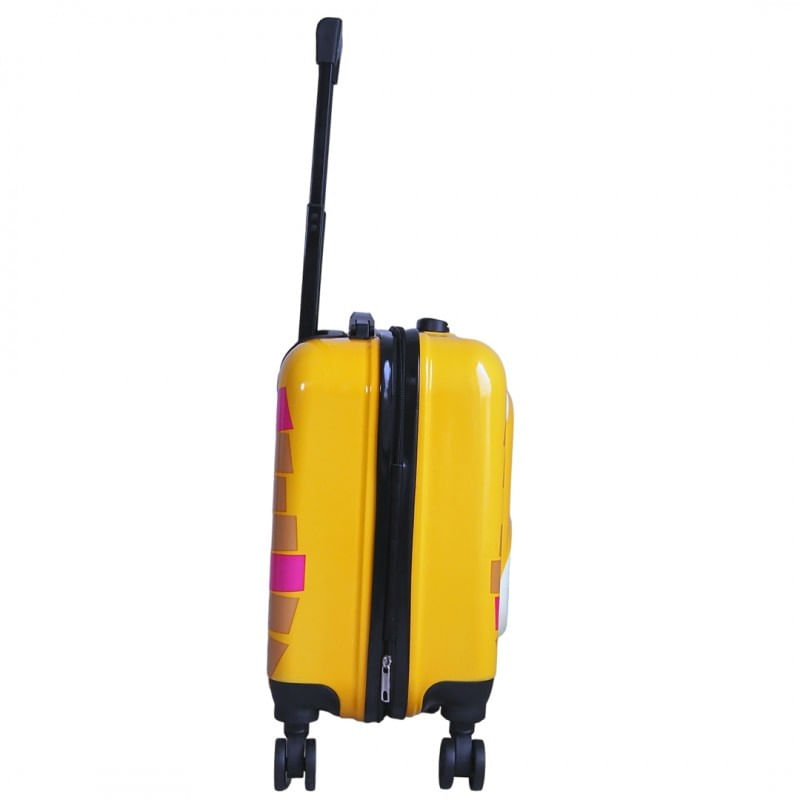 Sport si Outdoor - Articole de voiaj - Trolere - Troller pentru copii, 45x25x35 cm, aprobat pentru cabina, model leu prietenos - Infinity.ro