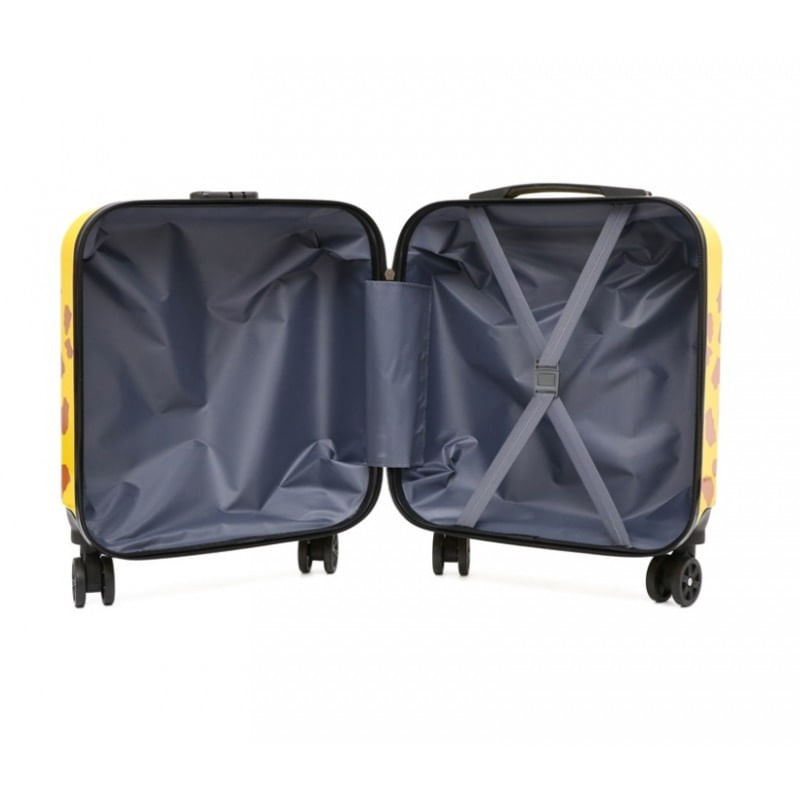 Sport si Outdoor - Articole de voiaj - Trolere - Troller pentru copii, 45x25x35 cm, aprobat pentru cabina, model leu prietenos - Infinity.ro