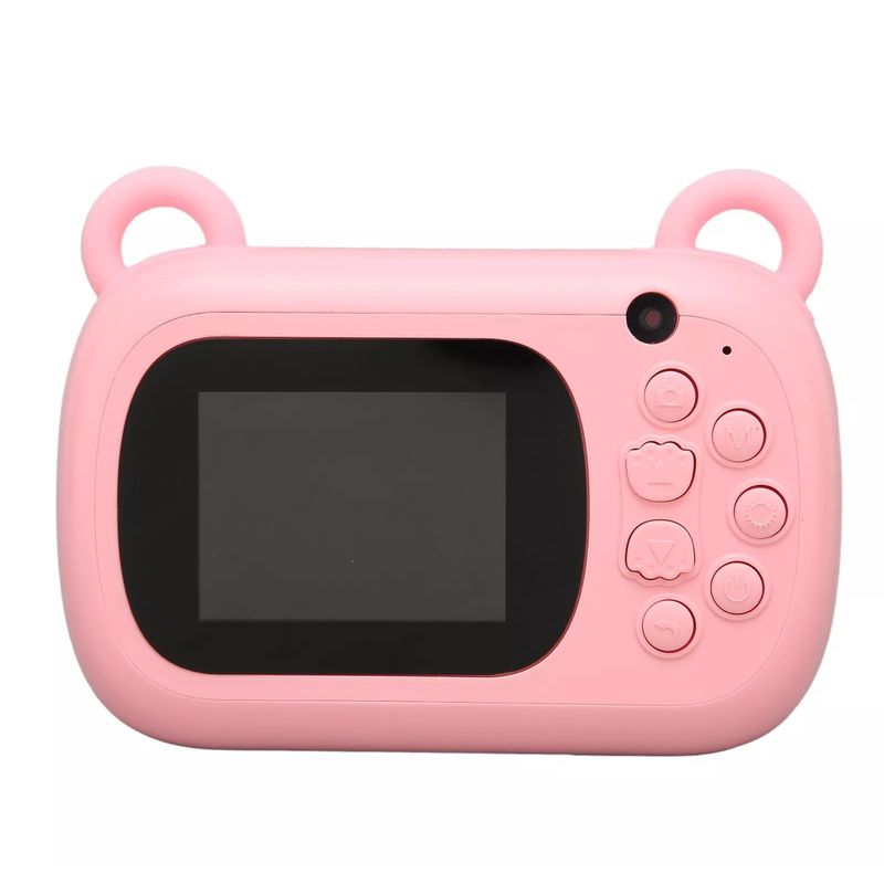 Jucarii, Copii si Bebe - Jucarii si jocuri - Jucarii & jocuri educative - Laptopuri, tablete si gadget-uri copii - Set Camera Instantanee pentru Copii, Flippy, Camera Selfie, Ecran HD 2.4 - Infinity.ro