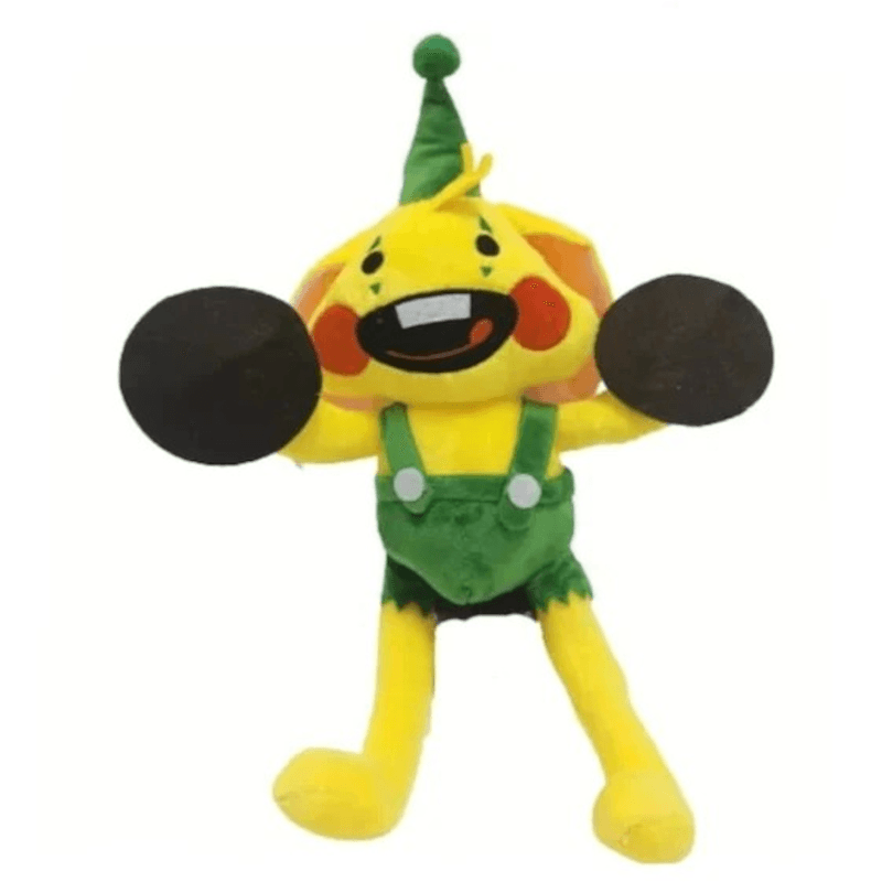 Jucarii, Copii si Bebe - Jucarii si jocuri - Jucarii de plus - Jucarie de Plus Bonzo Bunny Poppy, dimensiune 45cm, +3 ani, culoare  Galben/Verde ABYZ™ - Infinity.ro