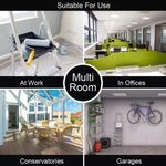 Casa si Gradina - Electrice - Echipamente electrice - Aeroterme industriale - Incalzitor industrial cu ventilator, portocaliu/negru, 2.8 W, 35x23x12 cm, Benross 42468 - Infinity.ro