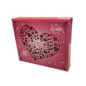 Calendar Advent cu o papusa si 23 tinute diferite, multicolor, S089