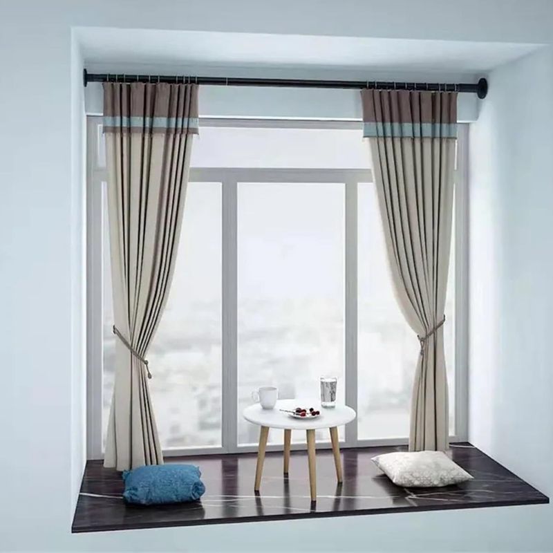 Casa si Gradina - Sanitare - Suporturi si accesorii baie - Suporturi baie - Bara telescopica pentru perdea 125-220 cm, XL, negru, SCL01-BLACK-XL - Infinity.ro