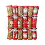 Casa si Gradina - Decoratiuni - Decoratiuni de sezon - Pachet cadou pentru familie, 6 Crackers Merry Christmas, RMS 1351187-XMAS - Infinity.ro