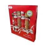 Casa si Gradina - Decoratiuni - Decoratiuni de sezon - Pachet cadou pentru familie, 6 Crackers Merry Christmas, RMS 1351187-XMAS - Infinity.ro