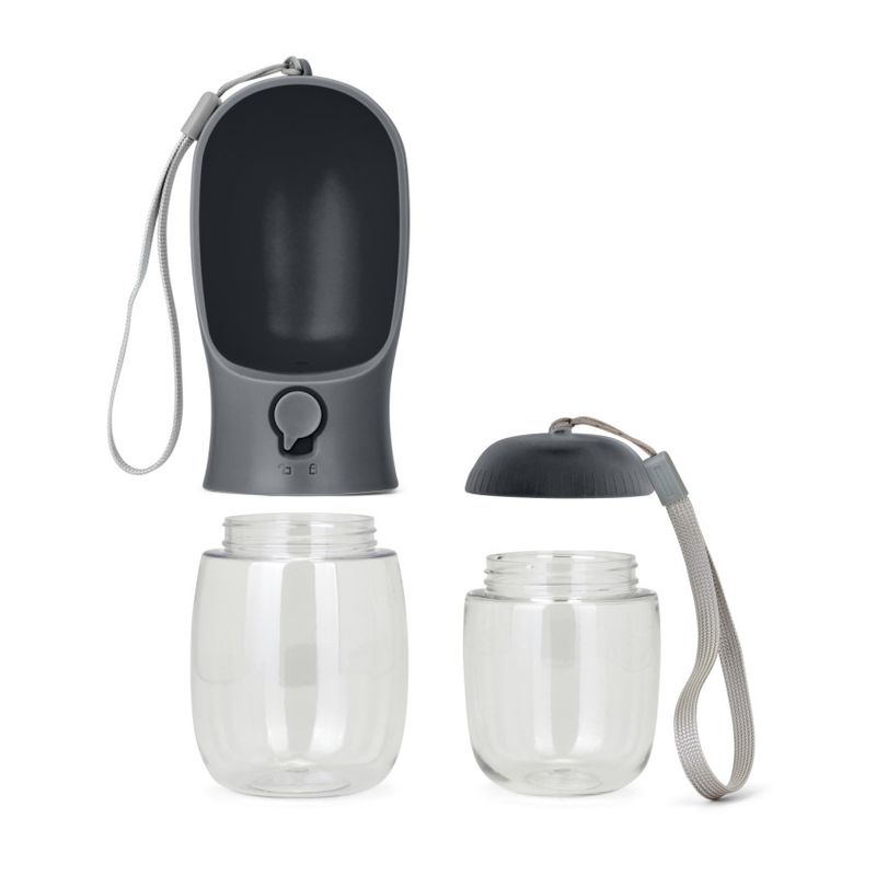 Petshop - Accesorii petshop - Castroane si adapatori - Set calatorii pentru animale Livoo PET103, recipient hrana, sticla de apa - Infinity.ro