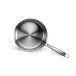 Casa si Gradina - Bucatarie si vesela - Vase pentru gatit - Oale si cratite - Cratita din Inox Livoo MEP160, Ø18, made in France - Infinity.ro