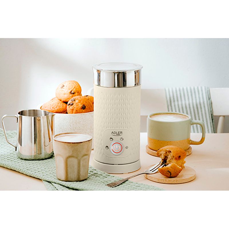 Electronice si Electrocasnice - Electrocasnice bucatarie - Preparare bauturi - Cafetiere - Aparat pentru spumare si incalzire lapte Adler AD 4495 - Infinity.ro