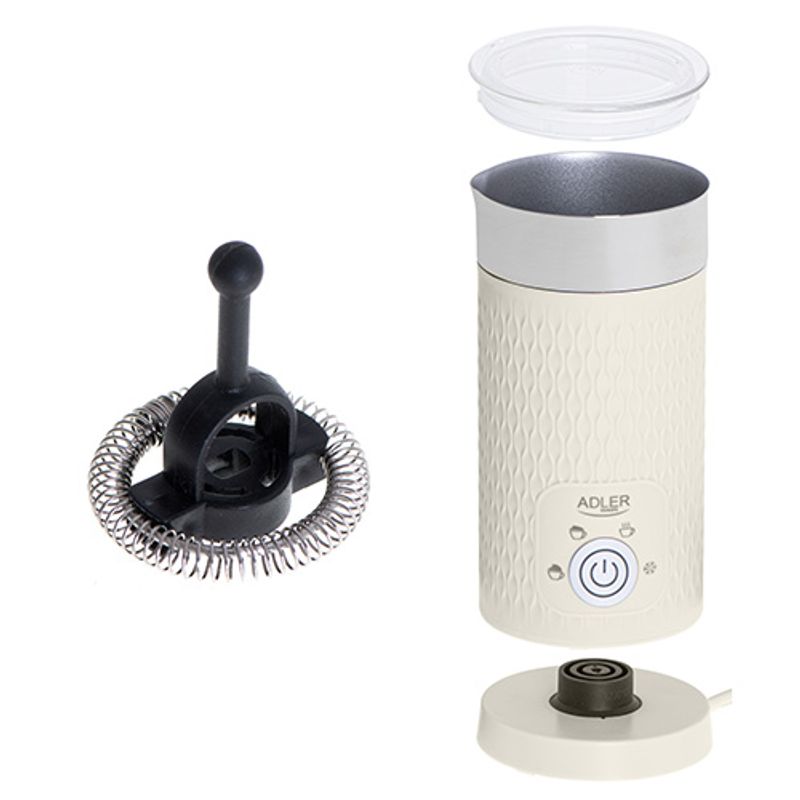 Electronice si Electrocasnice - Electrocasnice bucatarie - Preparare bauturi - Cafetiere - Aparat pentru spumare si incalzire lapte Adler AD 4495 - Infinity.ro