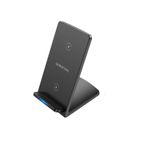 Laptop, Telefoane si Tablete - Telefoane mobile si accesorii - Accesorii Telefoane - Incarcatoare telefoane - Suport de Birou, Incarcator Wireless cu Stand Qi Fast Charger 15W compatibil Apple MagSafe - Alb - Infinity.ro