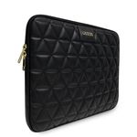 Laptop, Telefoane si Tablete - Laptopuri si accesorii - Accesorii Laptop - Genti laptop - Husa Pouch Guess Quilted Collection, pentru Apple MacBook 13"-13.3", Negru - Infinity.ro