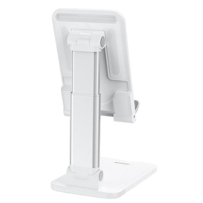 Laptop, Telefoane si Tablete - Telefoane mobile si accesorii - Accesorii Telefoane - Suport si docking telefoane - Suport Pliabil cu Stabilitate si Confort pentru Smartphone si Tableta Joyroom (JR-ZS303) - Alb - Infinity.ro