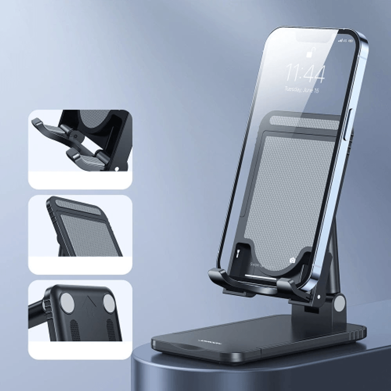 Laptop, Telefoane si Tablete - Telefoane mobile si accesorii - Accesorii Telefoane - Suport si docking telefoane - Suport Pliabil cu Stabilitate si Confort pentru Smartphone si Tableta Joyroom (JR-ZS303) - Alb - Infinity.ro