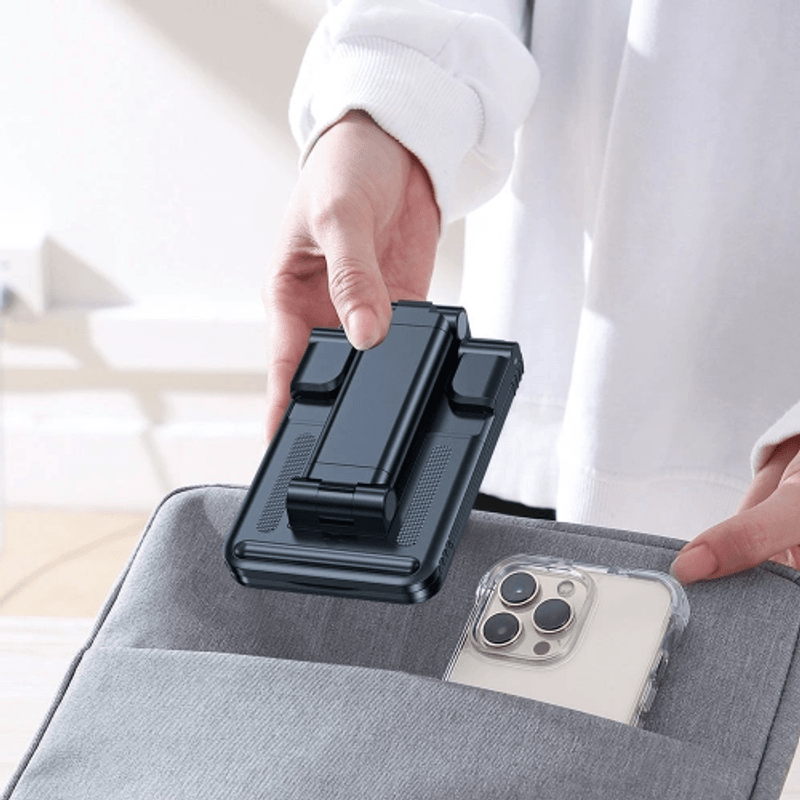 Laptop, Telefoane si Tablete - Telefoane mobile si accesorii - Accesorii Telefoane - Suport si docking telefoane - Suport Pliabil cu Stabilitate si Confort pentru Smartphone si Tableta Joyroom (JR-ZS303) - Alb - Infinity.ro
