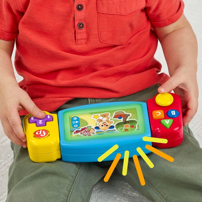 Jucarii, Copii si Bebe - Jucarii si jocuri - Jucarii & jocuri educative - Laptopuri, tablete si gadget-uri copii - Fisher price laugh&learn consola bebe in limba romana - Infinity.ro