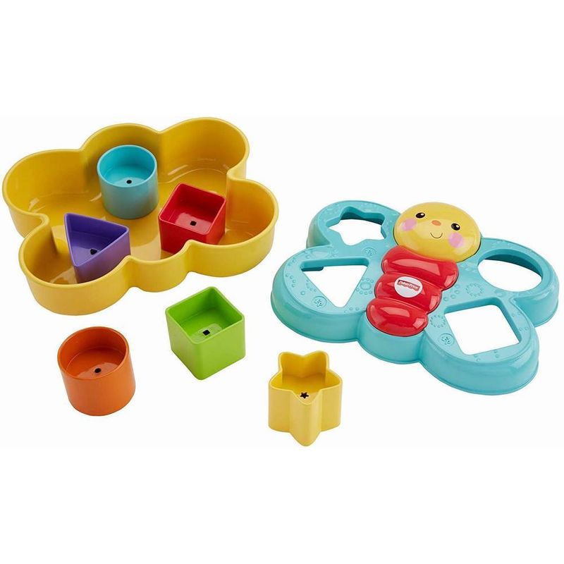 Jucarii, Copii si Bebe - Jucarii si jocuri - Jucarii bebelusi - Centre de activitati - Jucarie cu activitati fluturas cu forme - Infinity.ro