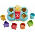 Jucarii, Copii si Bebe - Jucarii si jocuri - Jucarii bebelusi - Centre de activitati - Jucarie cu activitati fluturas cu forme - Infinity.ro