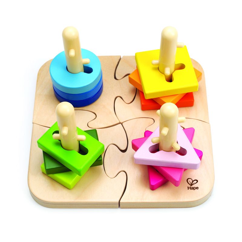 Jucarii, Copii si Bebe - Jucarii si jocuri - Jocuri si puzzle - Puzzle - Hape puzzle creativ - Infinity.ro