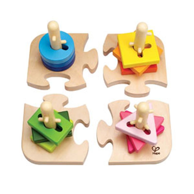 Jucarii, Copii si Bebe - Jucarii si jocuri - Jocuri si puzzle - Puzzle - Hape puzzle creativ - Infinity.ro