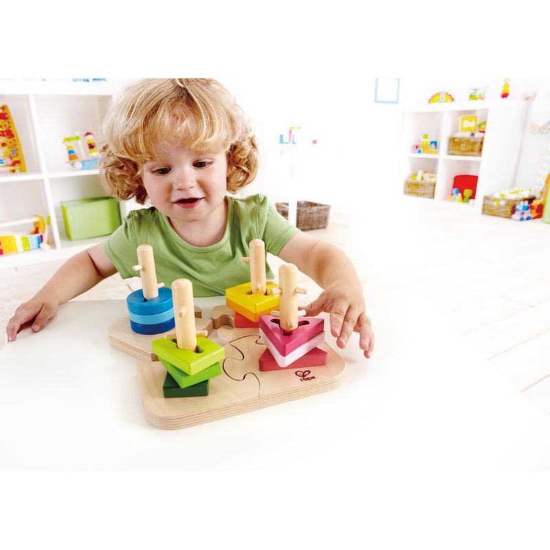 Jucarii, Copii si Bebe - Jucarii si jocuri - Jocuri si puzzle - Puzzle - Hape puzzle creativ - Infinity.ro