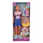 Jucarii, Copii si Bebe - Jucarii si jocuri - Papusi si accesorii - Papusi - Steffi love papusa steffi cu port bebe - Infinity.ro