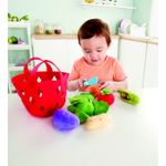 Jucarii, Copii si Bebe - Jucarii si jocuri - Jucarii & jocuri educative - Jucarii interactive - Hape cosuletul cu legume - Infinity.ro