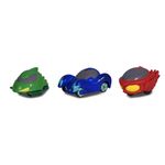 Jucarii, Copii si Bebe - Jucarii si jocuri - Vehicule si jucarii cu telecomanda - Masinute - Eroi in pijamale set 3 masinute - Infinity.ro