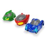 Jucarii, Copii si Bebe - Jucarii si jocuri - Vehicule si jucarii cu telecomanda - Masinute - Eroi in pijamale set 3 masinute - Infinity.ro