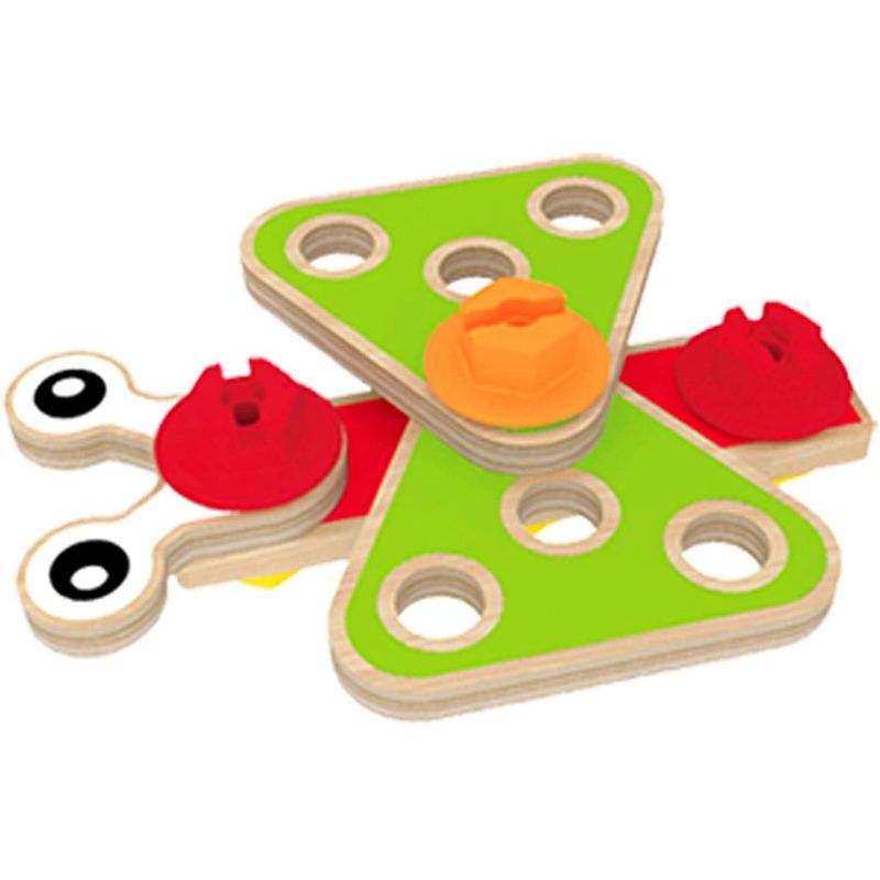 Jucarii, Copii si Bebe - Jucarii si jocuri - Seturi de constructie si cuburi - Seturi de constructie - Hape constructorul incepator - Infinity.ro