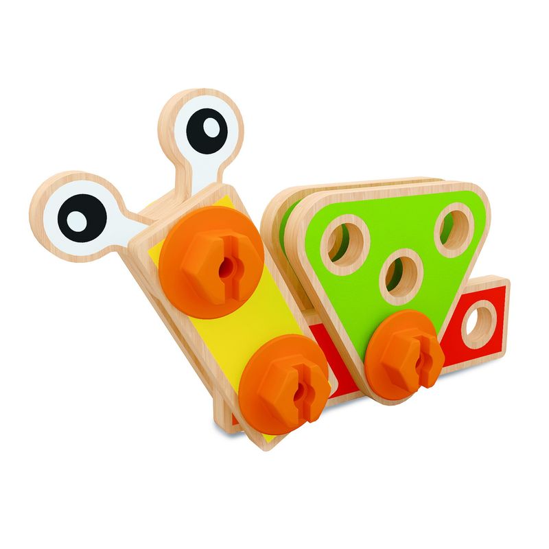 Jucarii, Copii si Bebe - Jucarii si jocuri - Seturi de constructie si cuburi - Seturi de constructie - Hape constructorul incepator - Infinity.ro